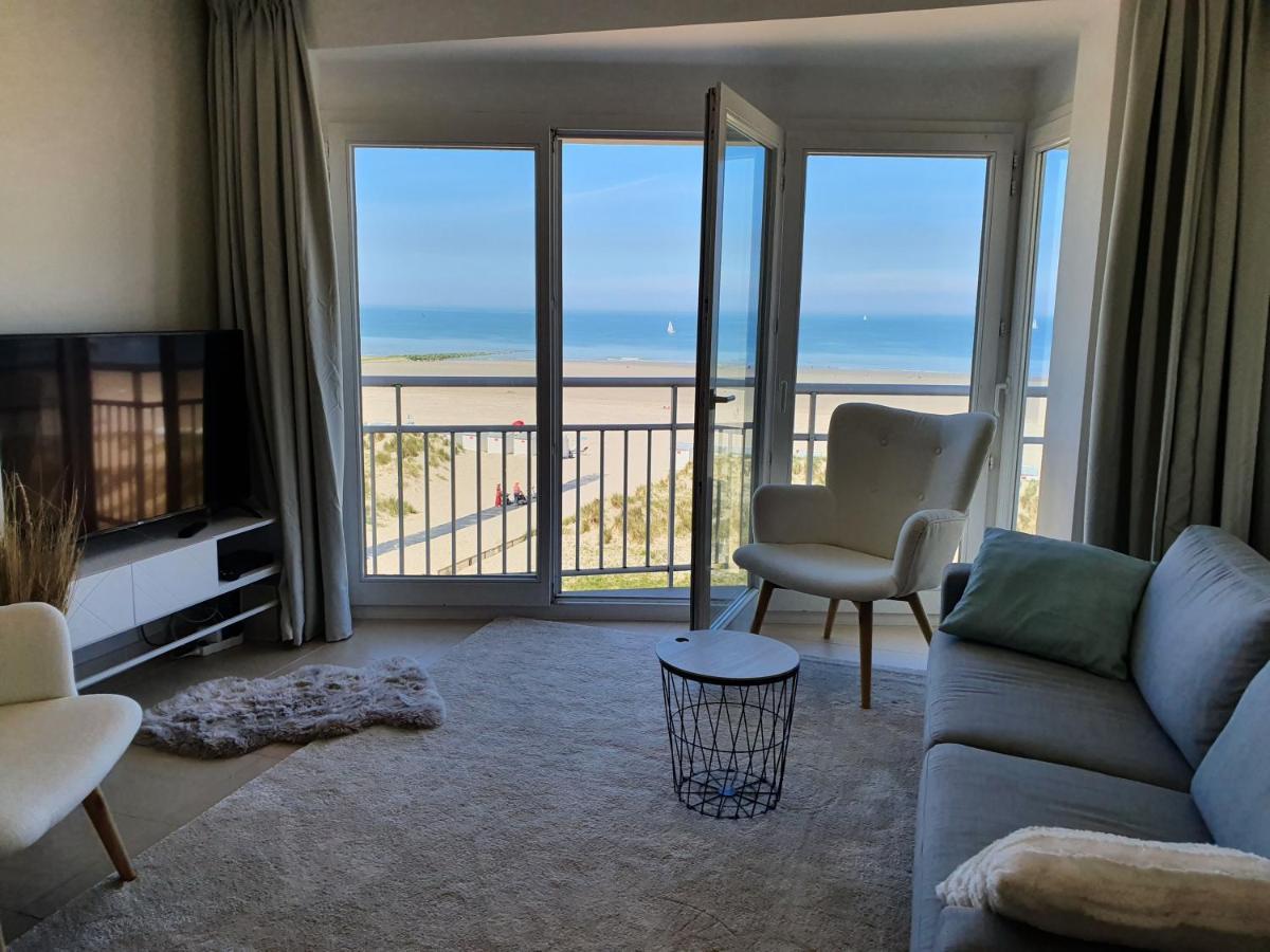 Nieuwpoort Marjolaine Prachtig Zeezicht - 4De Verdiep -Op De Dijk 5Pers Exteriér fotografie