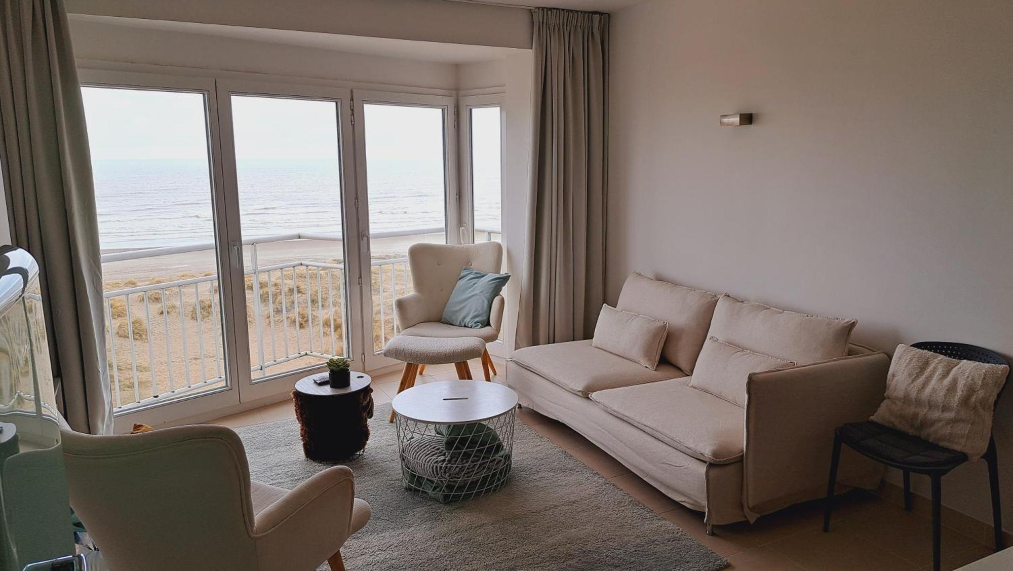 Nieuwpoort Marjolaine Prachtig Zeezicht - 4De Verdiep -Op De Dijk 5Pers Exteriér fotografie